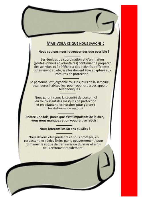 Lettre aux membres 2